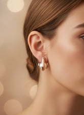 Luxe Pearl Orbit Earrings