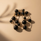 3pcs-Midnight Luxe Ball Station Stretch Bracelet