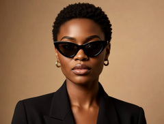 Midnight Muse Cat-Eye Sunglasses