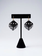 Midnight Luck Dice Drop Earrings