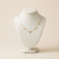 Butterfly Necklace-Gold Tone