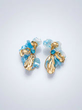 Ocean Bloom Statement Earrings