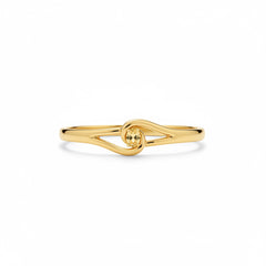 Gold Toned Elegant Infinity Bracelet