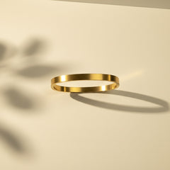 Gold Toned Elegant Bangle