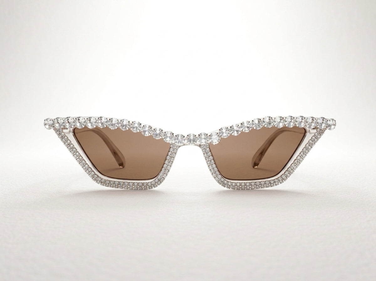 Diamond Dusk Luxe Cat Eye Sunglasses