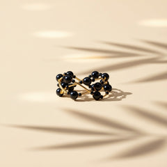 3pcs-Midnight Luxe Ball Station Stretch Bracelet
