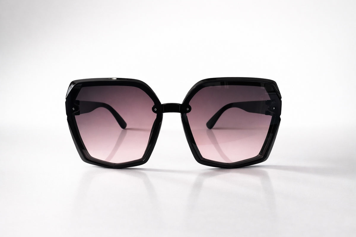 Midnight Muse Oversized Sunglasses
