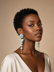 Blossom Cascade Statement Earrings
