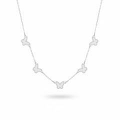 Silver Butterfly Necklace