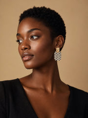 Monaco Muse Polka Dot Statement Earrings
