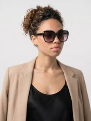 Midnight Muse Oversized Sunglasses