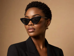 Midnight Muse Cat-Eye Sunglasses