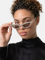 Diamond Dusk Luxe Cat Eye Sunglasses