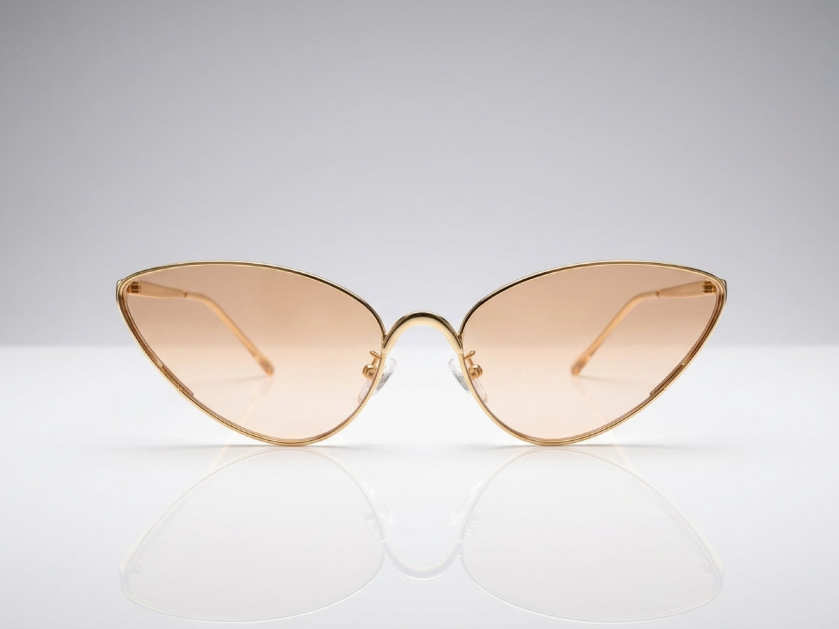 Aurora Blush Cat-Eye Sunglasses